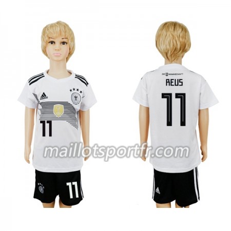 Maillot de Foot Allemagne Reus 11 Enfant Domicile Coupe du monde 2018